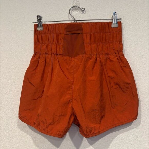 Free People Movement The Way Home Shorts Red Earth NWOT - Picture 5 of 7